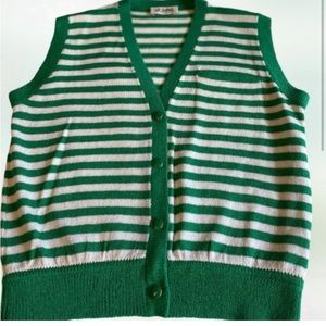 ST.John vintage 90's sleeveless
Cardigan sweater